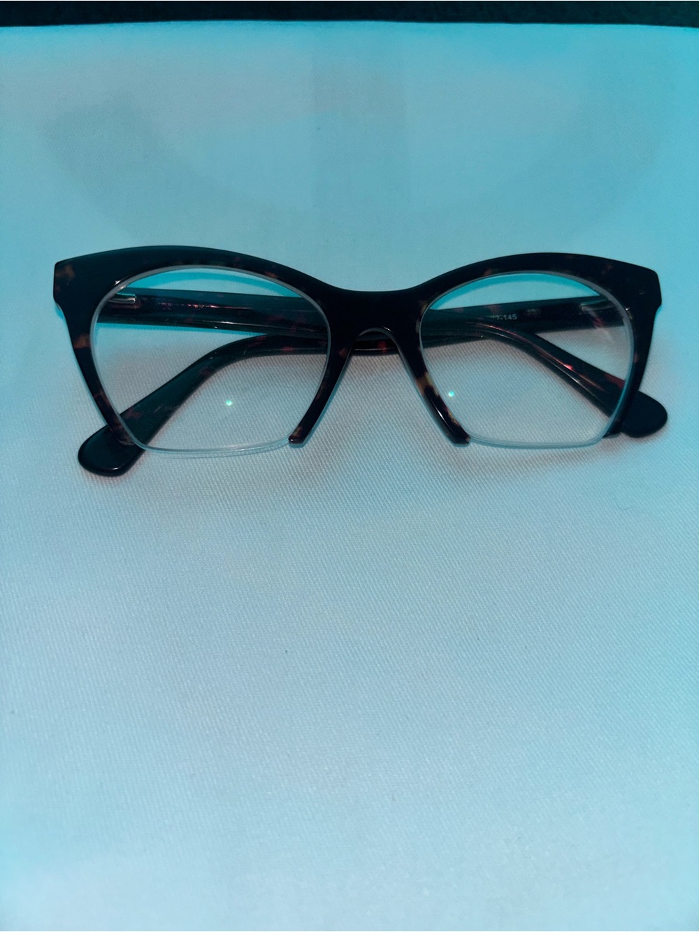 Women's Black Tortoiseshell Cat-Eye Glasses